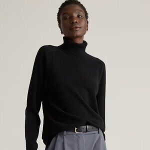 Quince Mongolian Cashmere Turtleneck Sweater